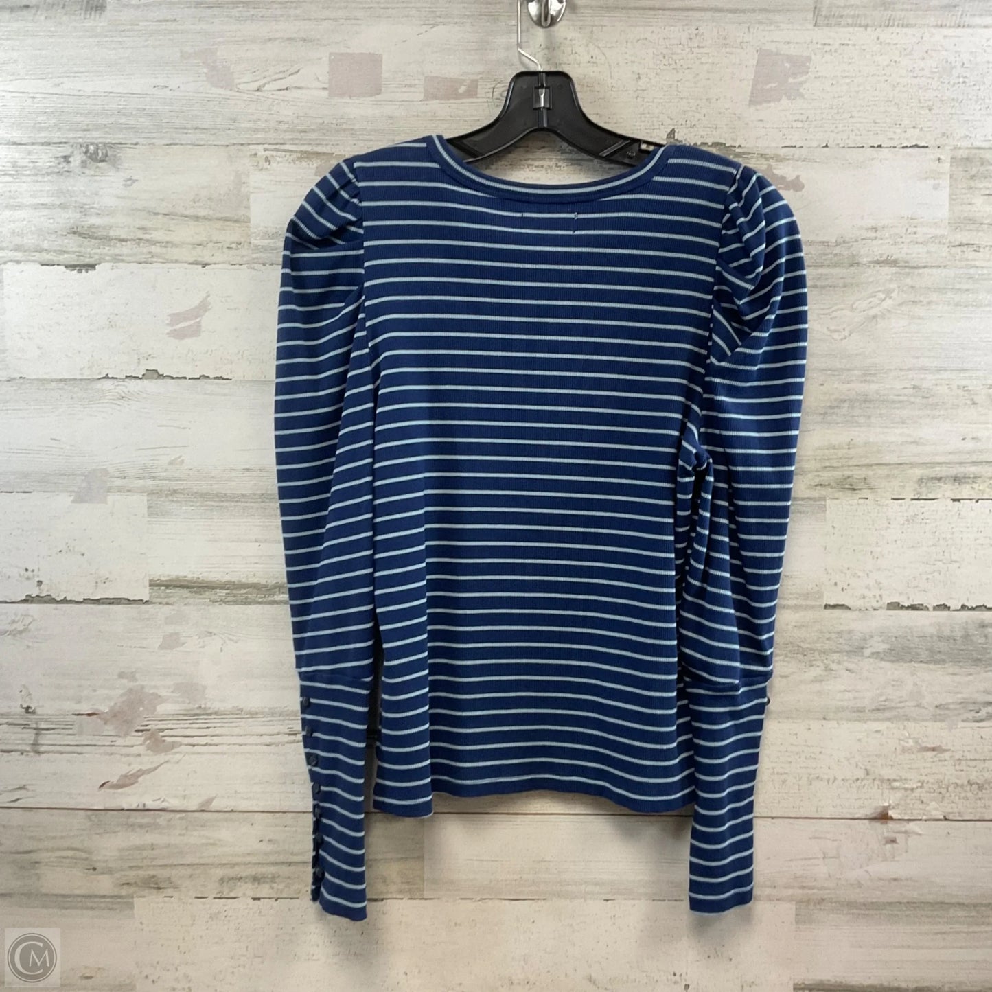 Top Long Sleeve By Maeve In Blue, Size: Xlp