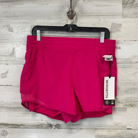 Athletic Shorts By Mondetta In Pink, Size: L