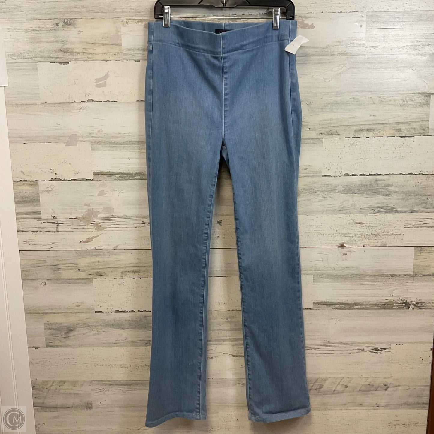 Jeans Straight By Not Your Daughters Jeans In Blue Denim, Size: L