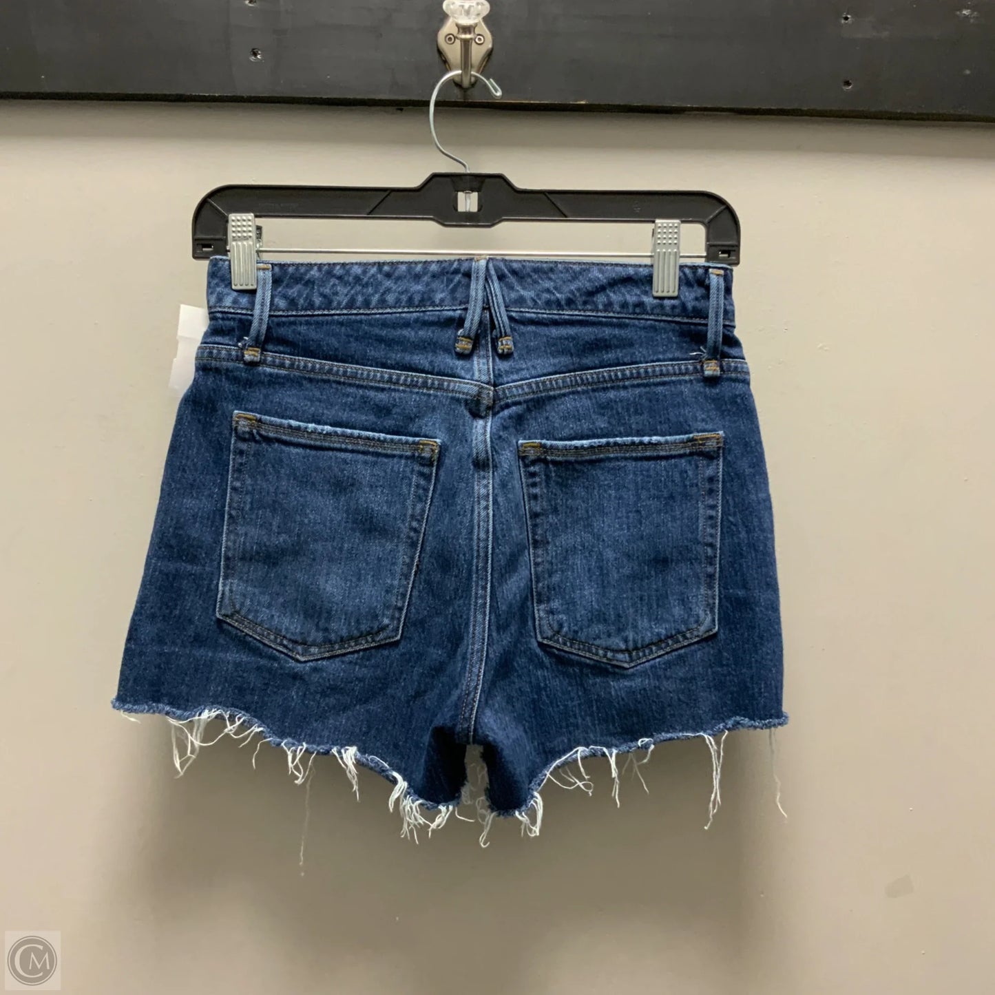 Shorts By Good American In Blue Denim, Size: 0