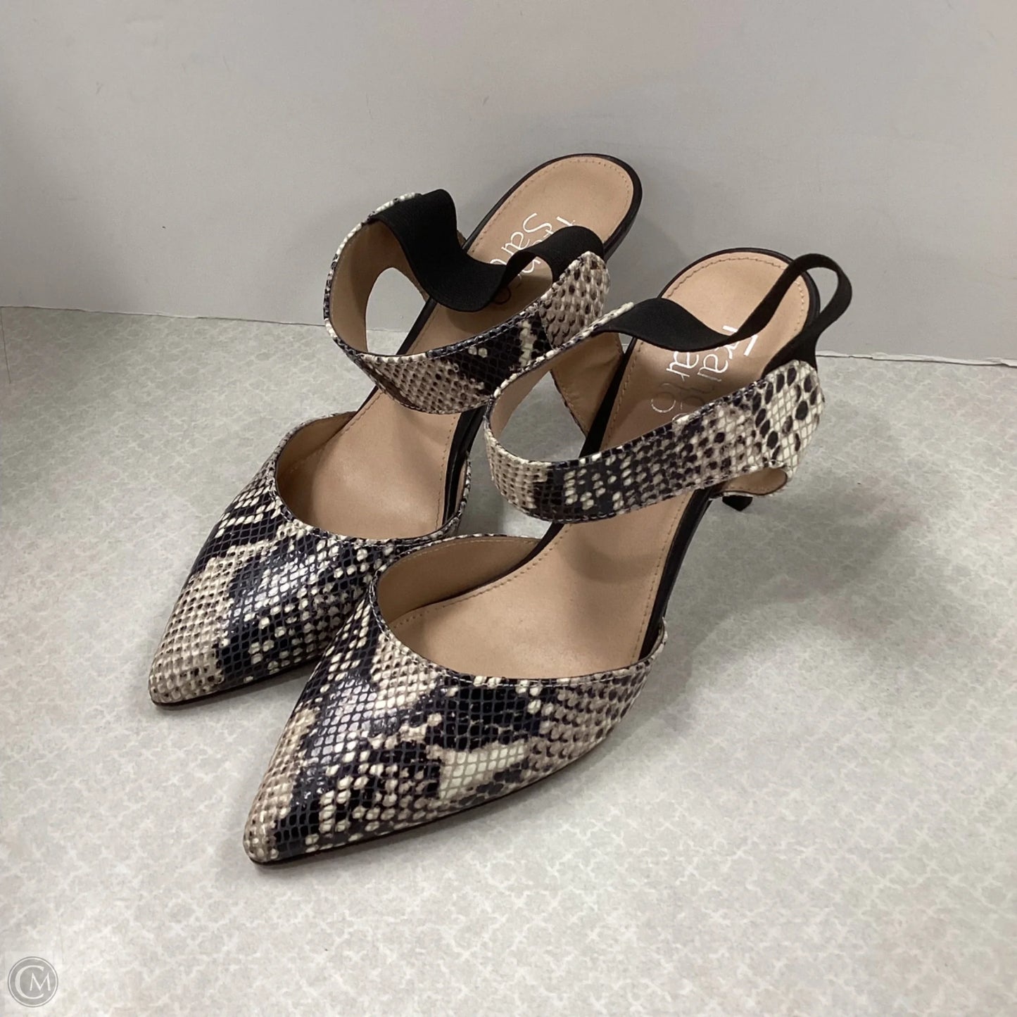 Shoes Heels Stiletto By Franco Sarto In Black, Size: 7.5