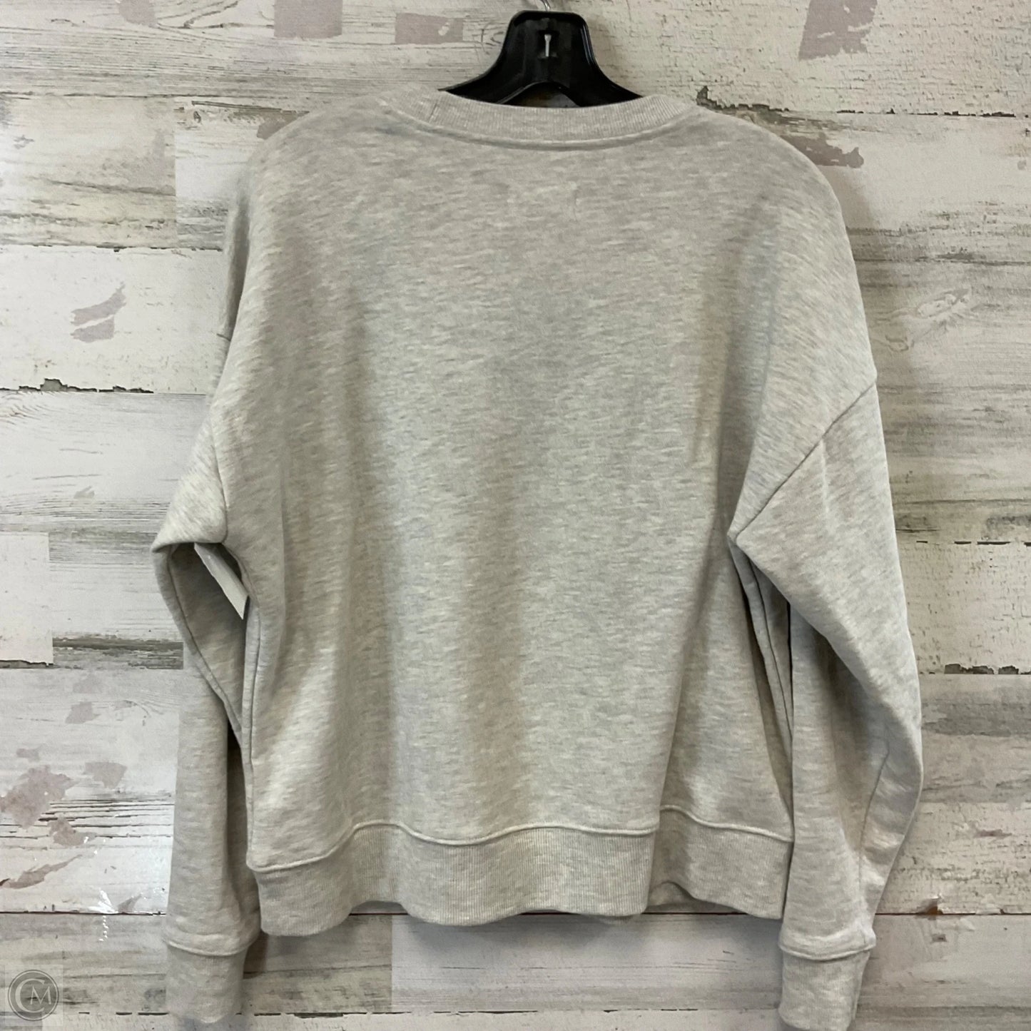 Sweatshirt Crewneck By Maeve In Grey, Size: Xs