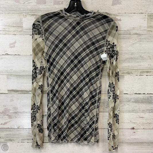 Top Long Sleeve By We The Free In Blue, Size: M