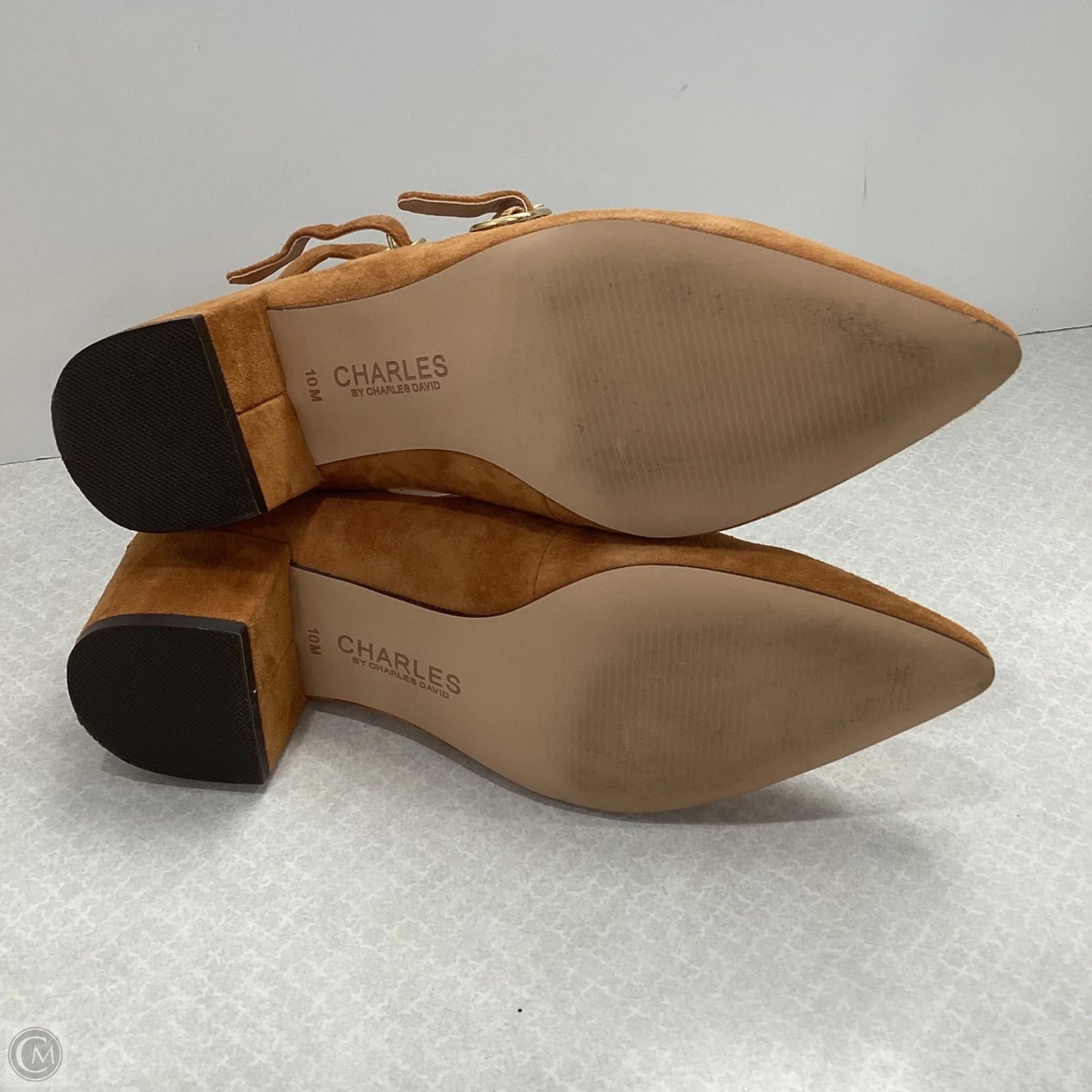 Shoes Heels Block By Charles By Charles David In Brown, Size: 10