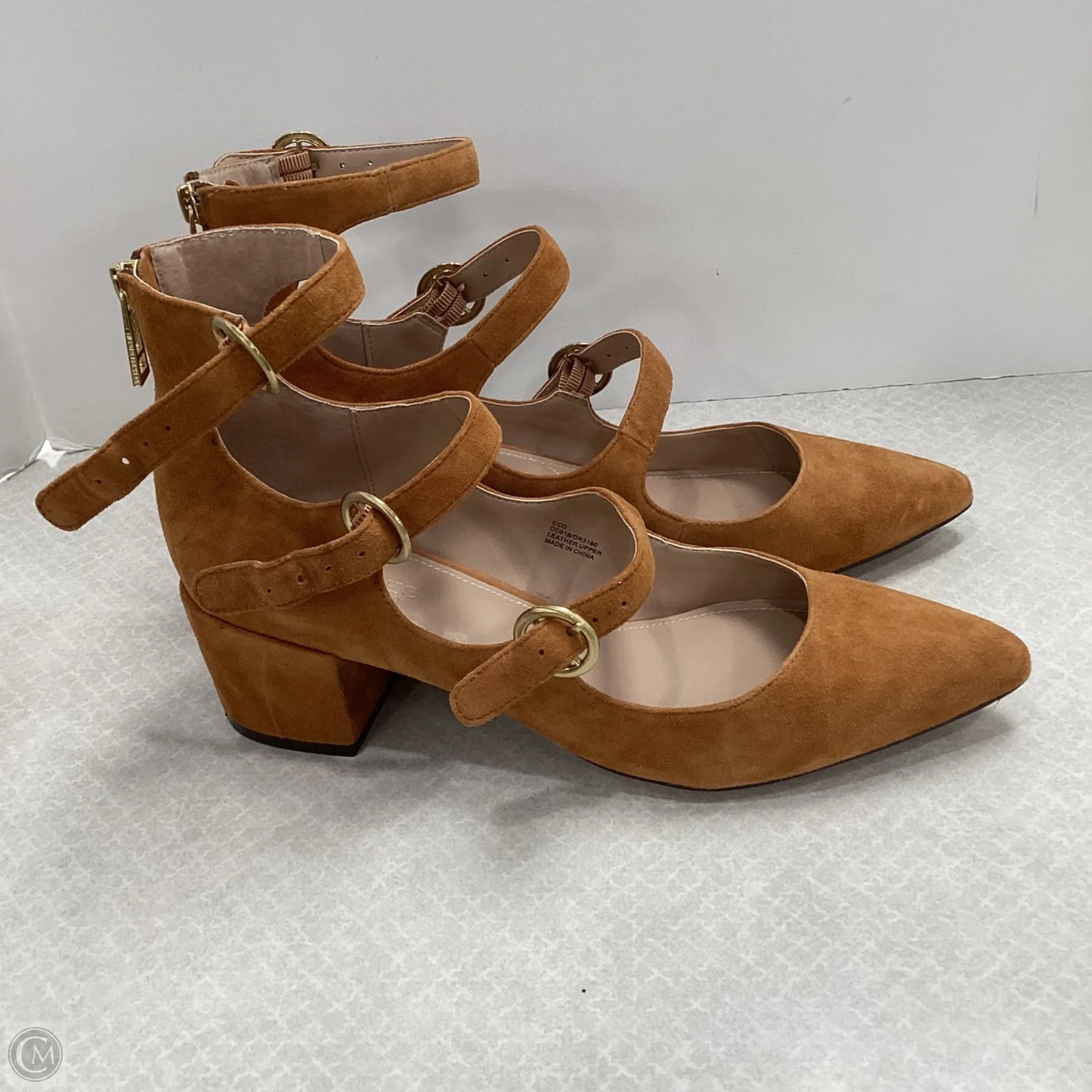 Shoes Heels Block By Charles By Charles David In Brown, Size: 10