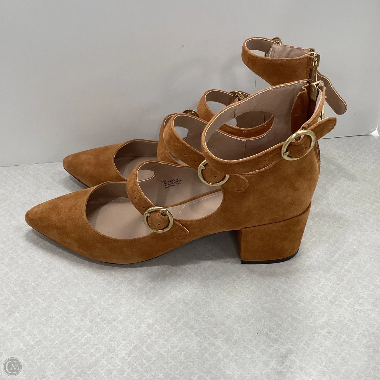 Shoes Heels Block By Charles By Charles David In Brown, Size: 10
