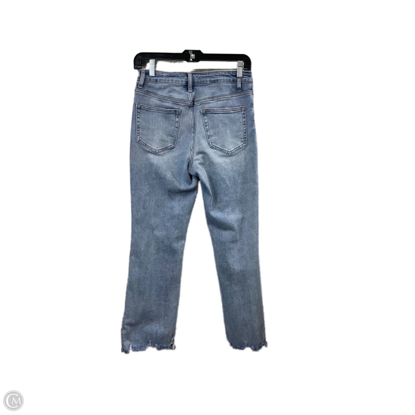 Jeans Straight By Vervet In Blue Denim, Size: 4