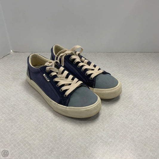 Shoes Sneakers By Taos In Blue, Size: 7.5
