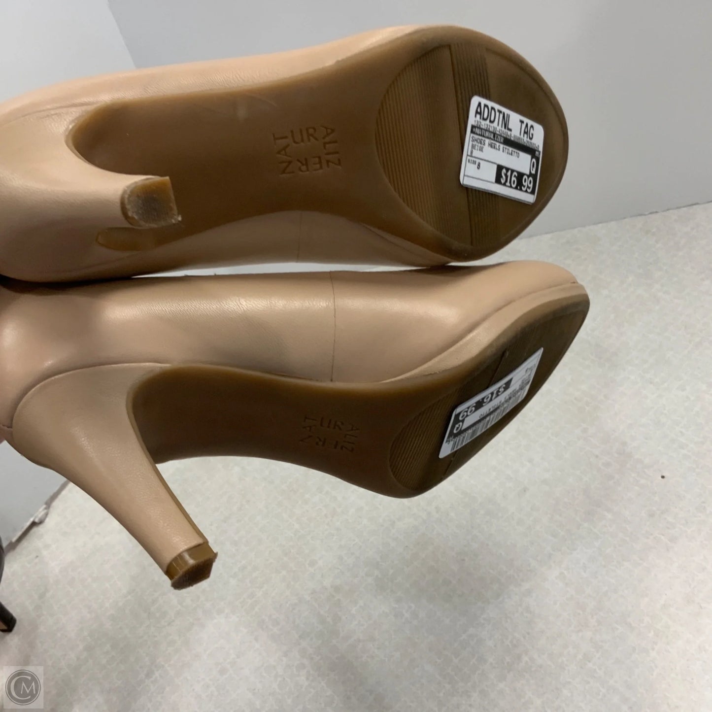 Shoes Heels Stiletto By Naturalizer In Beige, Size: 8