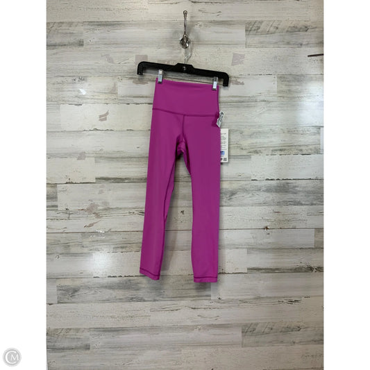 Athletic Leggings By Lululemon In Purple, Size: Xs