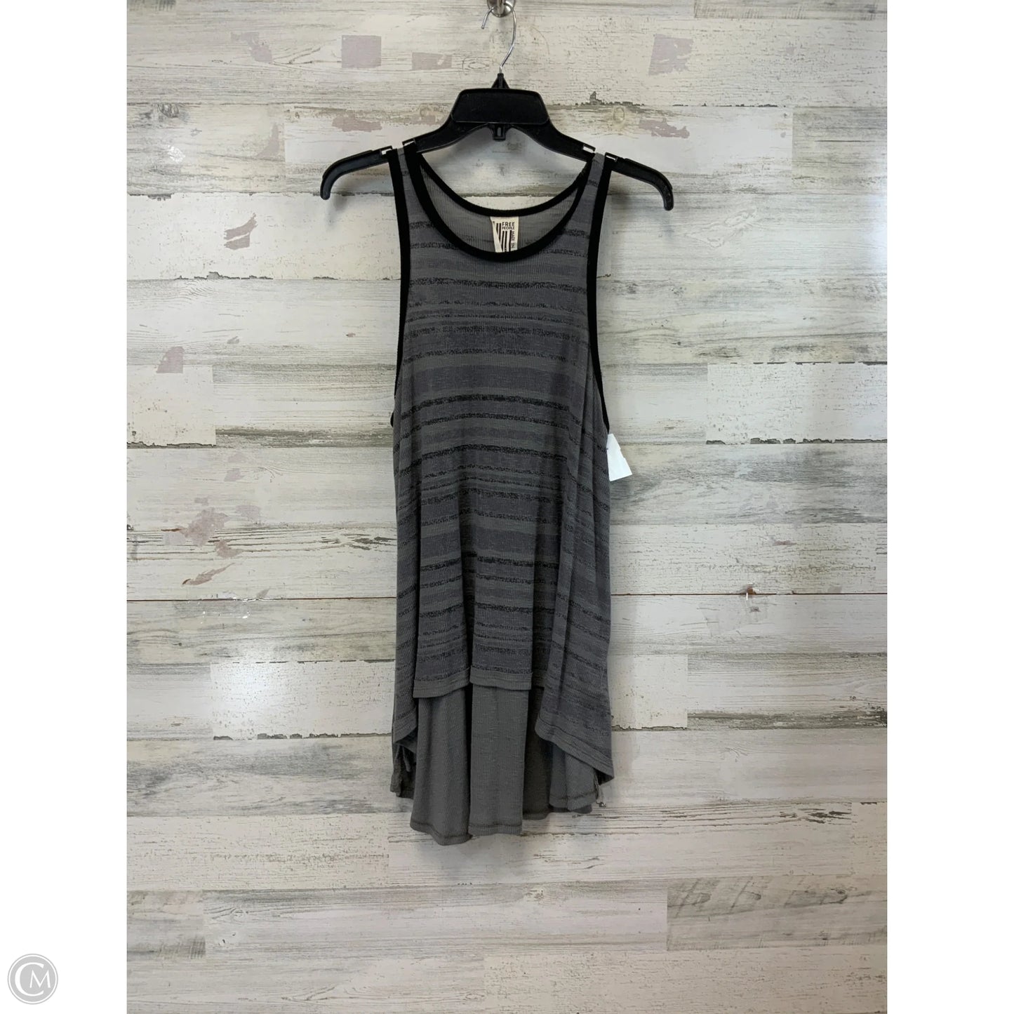 Tank Top By Free People In Grey, Size: M