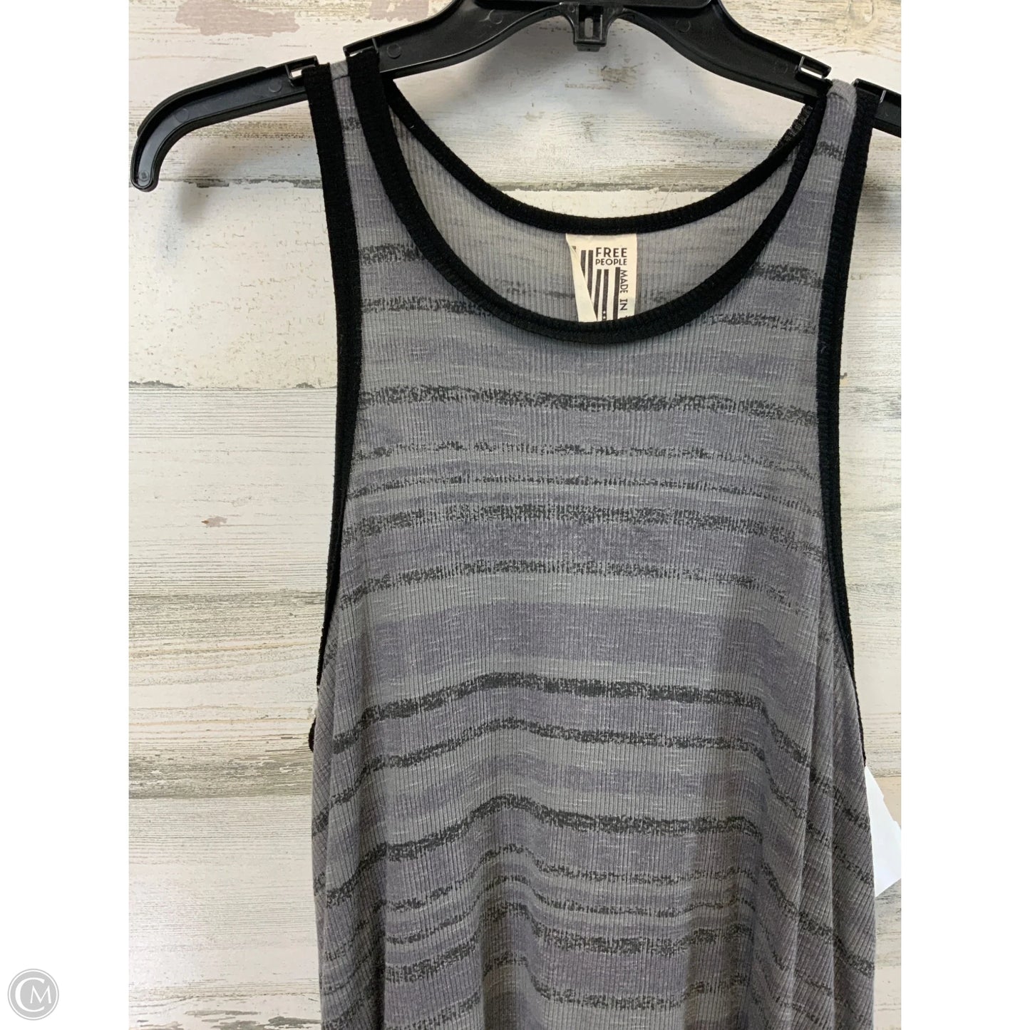 Tank Top By Free People In Grey, Size: M