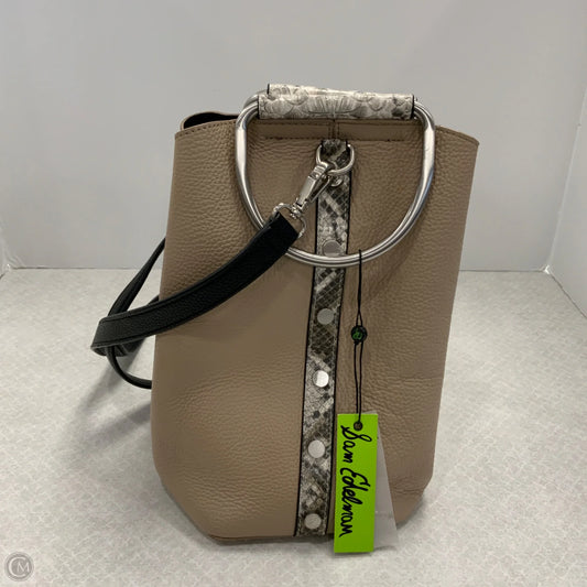 Handbag Leather By Sam Edelman, Size: Medium