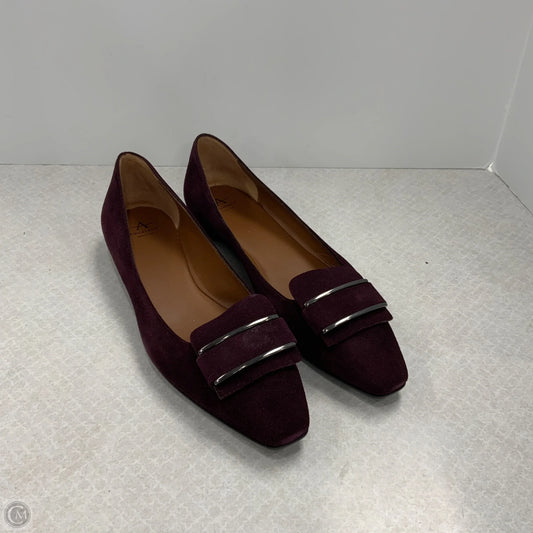 Shoes Flats By Aquatalia In Purple, Size: 10