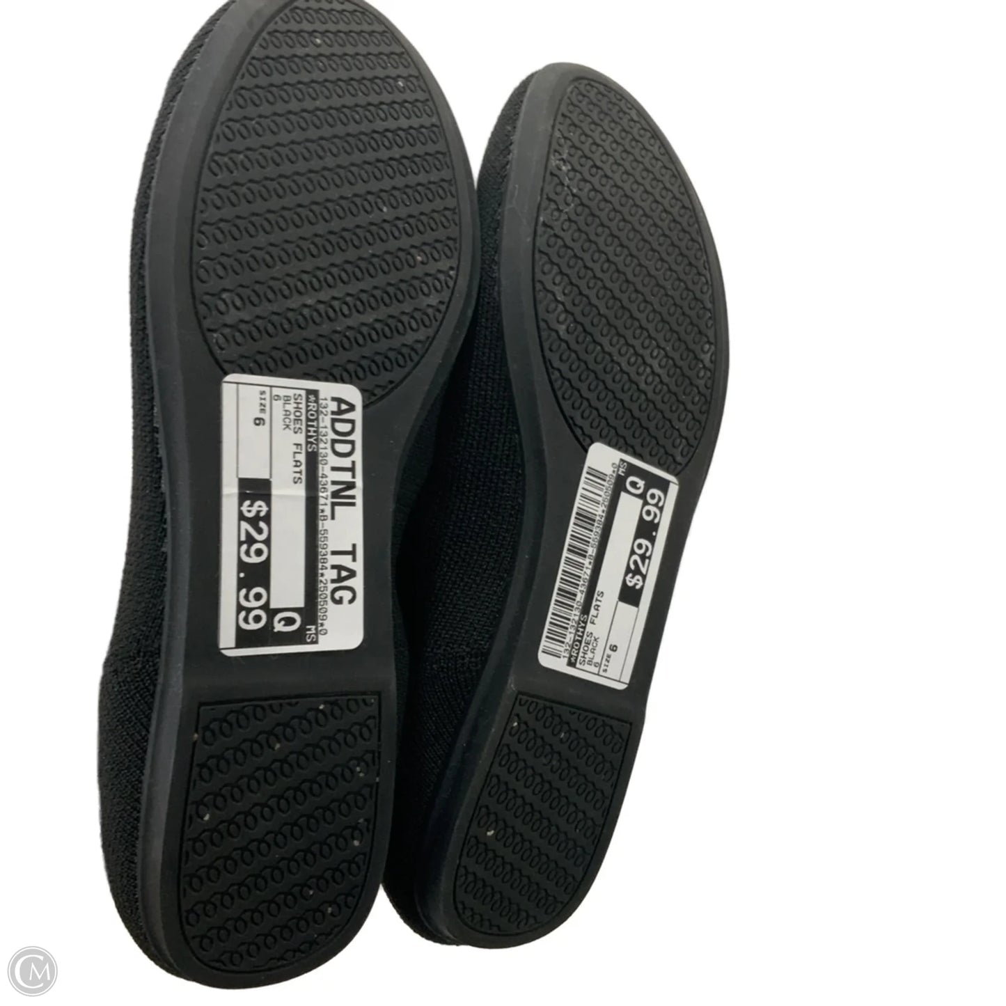 Shoes Flats By Rothys In Black, Size: 6