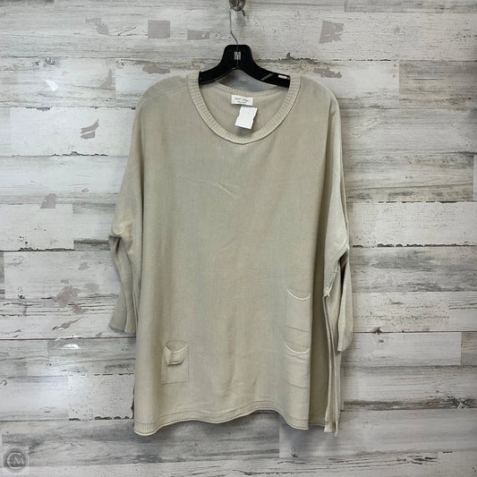 Sweater By Mer Sea In Cream, Size: Osfm