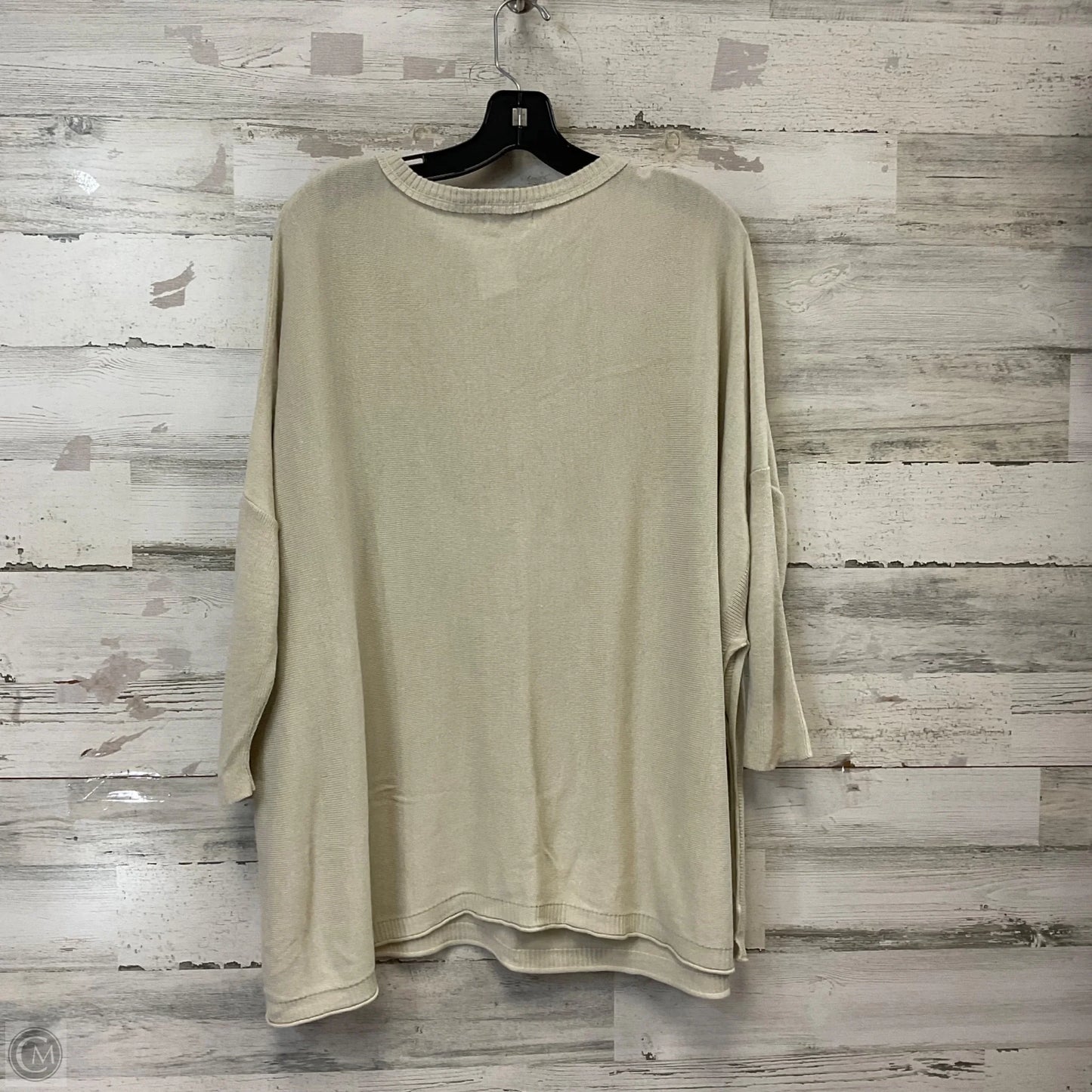 Sweater By Mer Sea In Cream, Size: Osfm