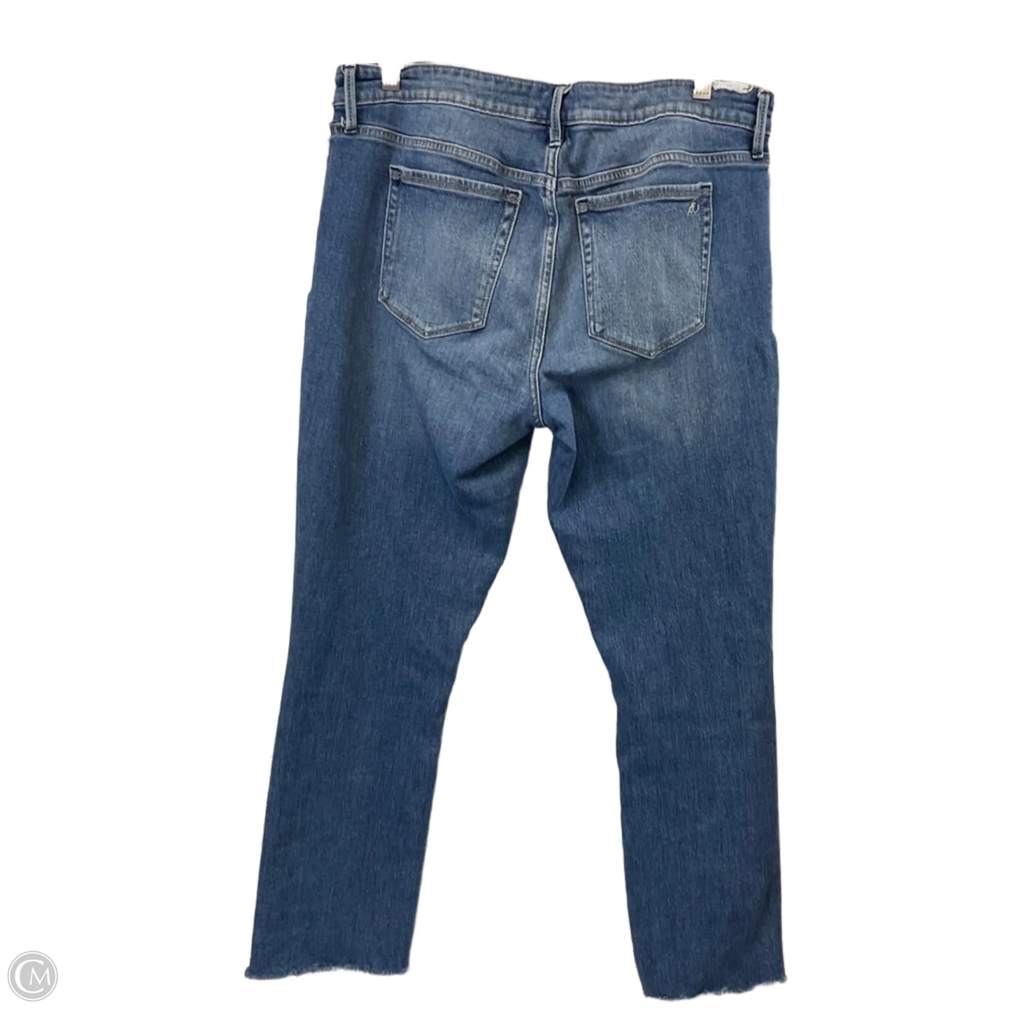 Jeans Straight By Sam Edelman In Blue Denim, Size: 14