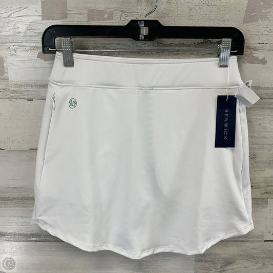 Athletic Skort By RENWICK In White, Size: Xs