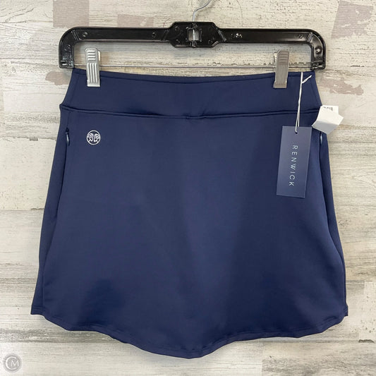 Athletic Skort By RENWICK In Blue, Size: Xs