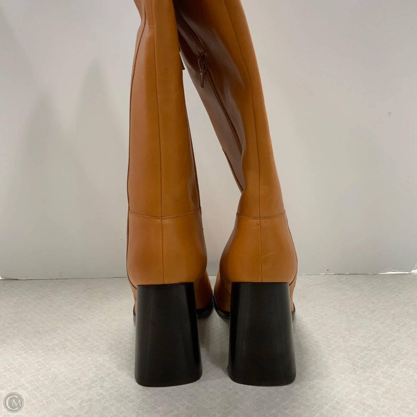 Boots Knee Heels By Free People In Brown, Size: 9.5