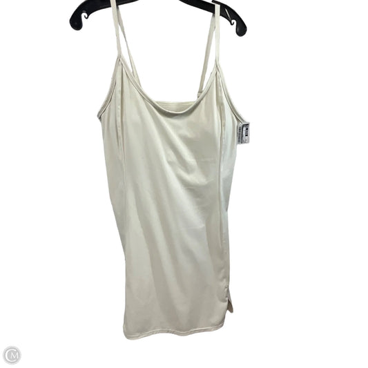 Athletic Dress By Mono B In Cream, Size: Xl