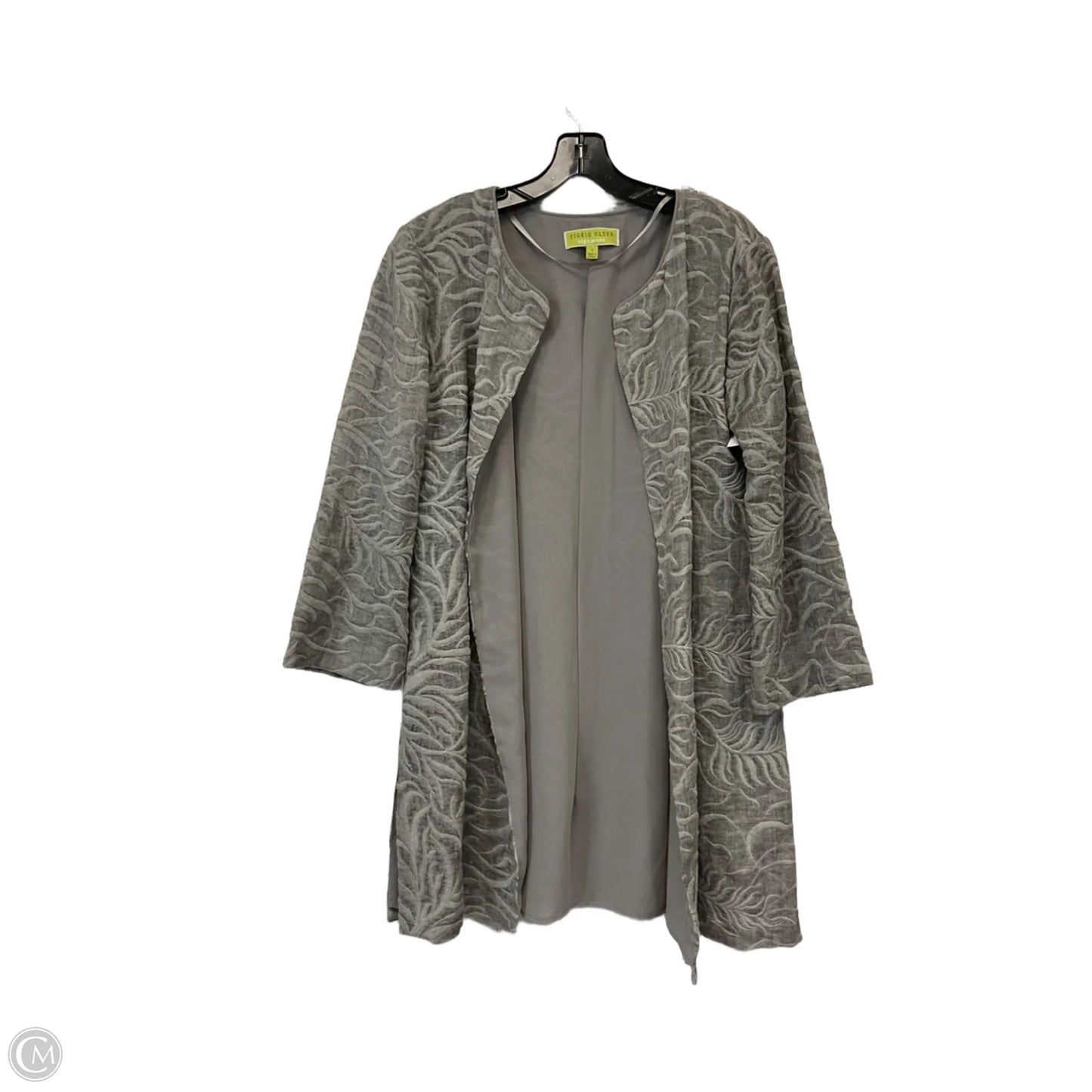 Jacket Other By Sigrid Olsen In Grey, Size: S