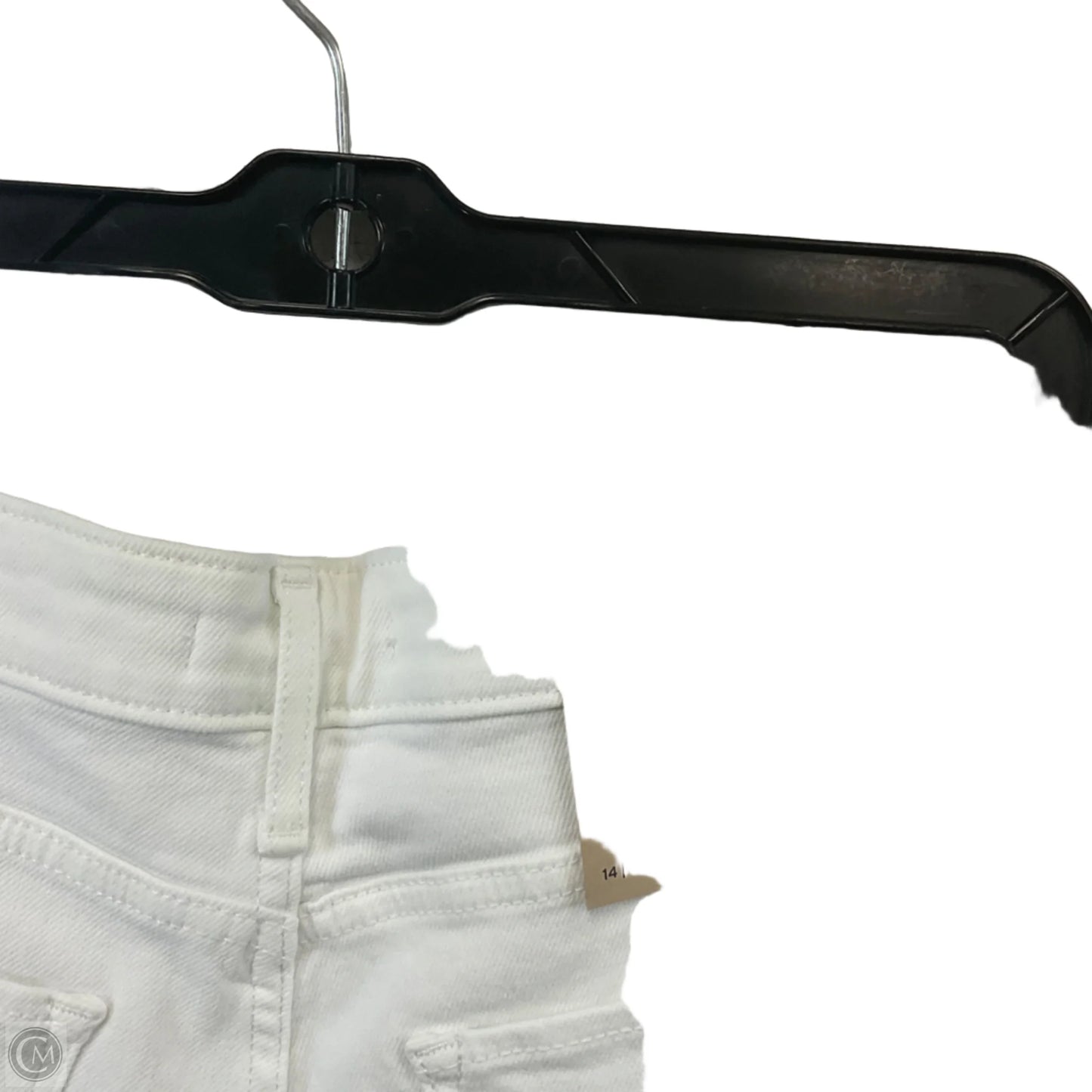 Jeans Skinny By Levis In White Denim, Size: 14