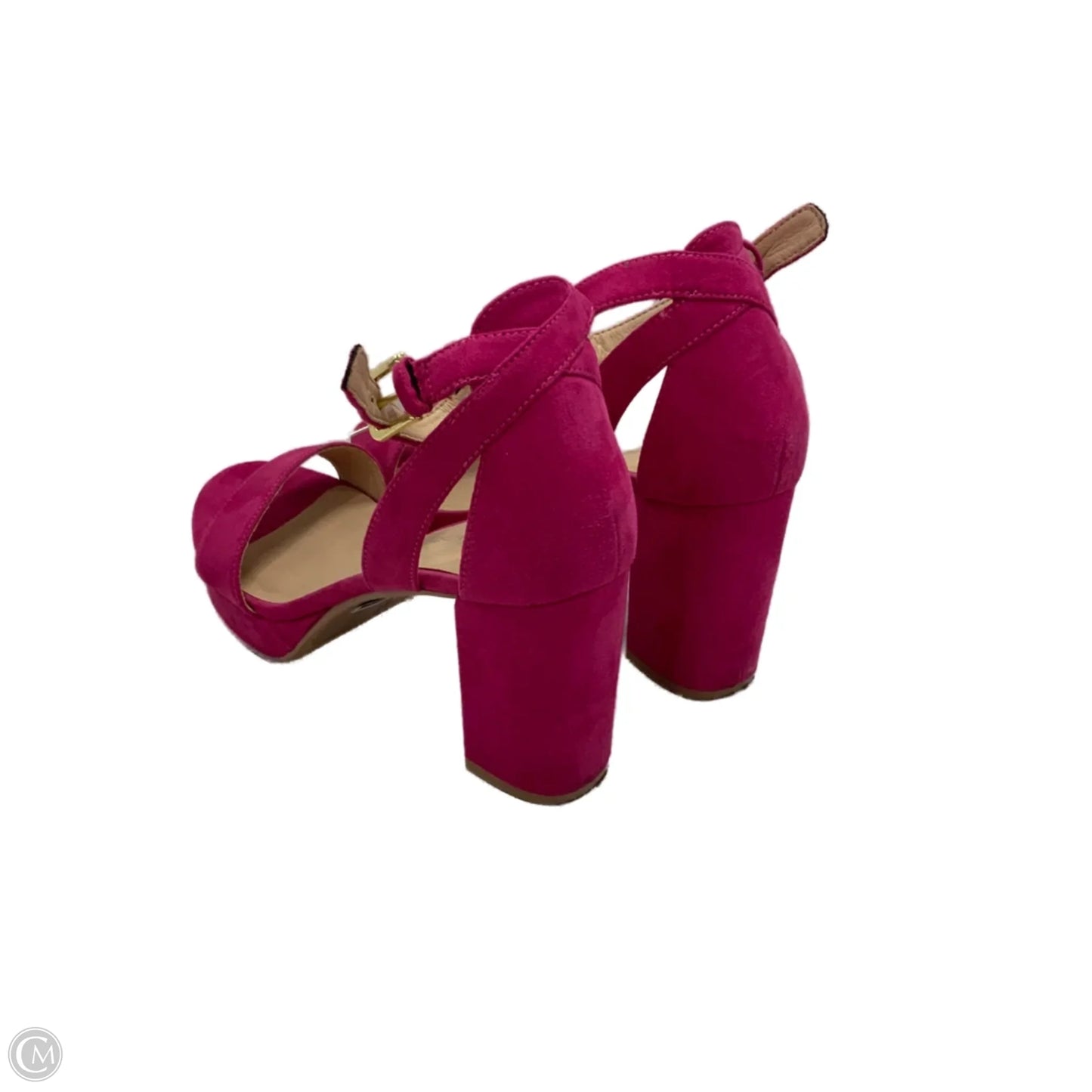 Shoes Heels Block By Chinese Laundry In Pink, Size: 9.5