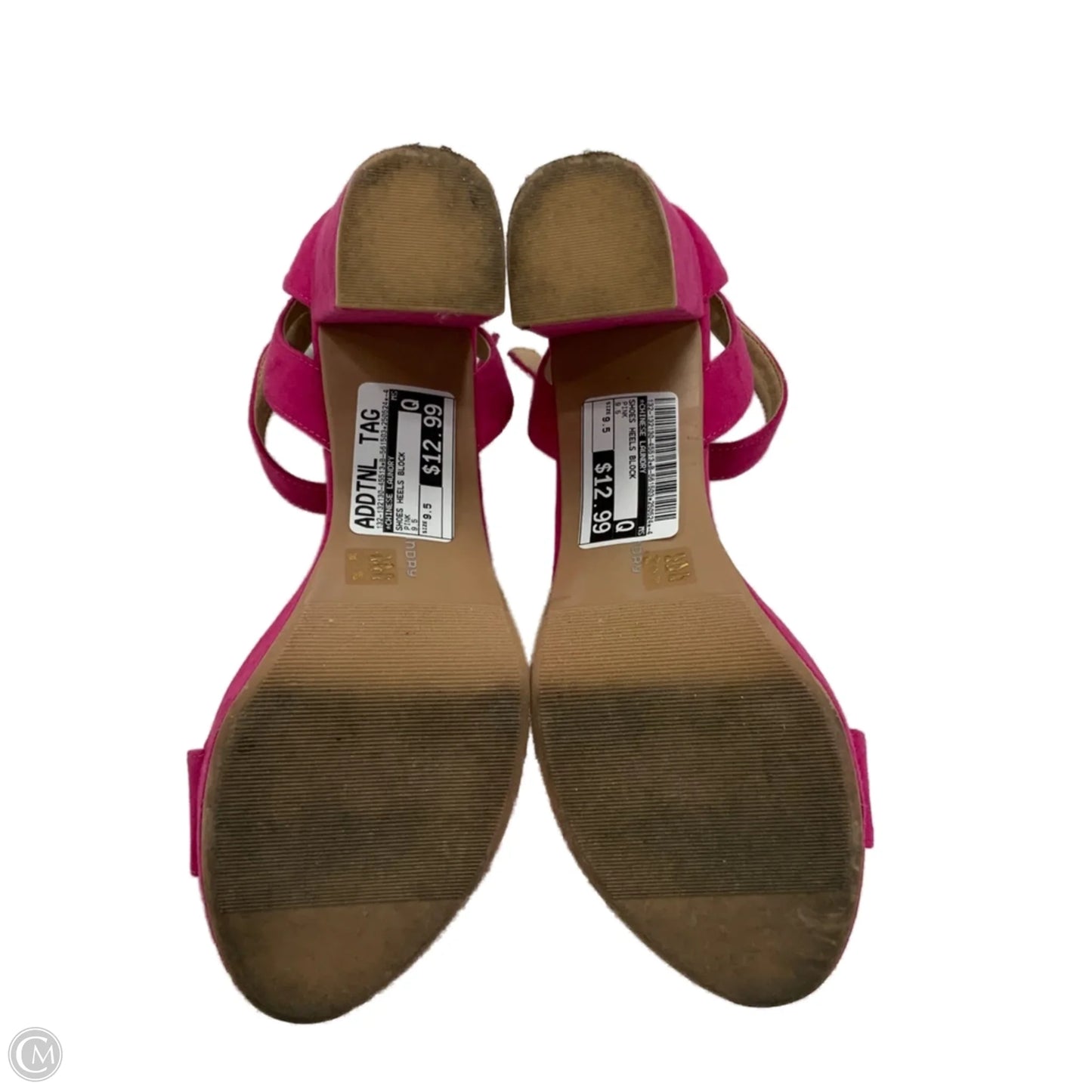Shoes Heels Block By Chinese Laundry In Pink, Size: 9.5