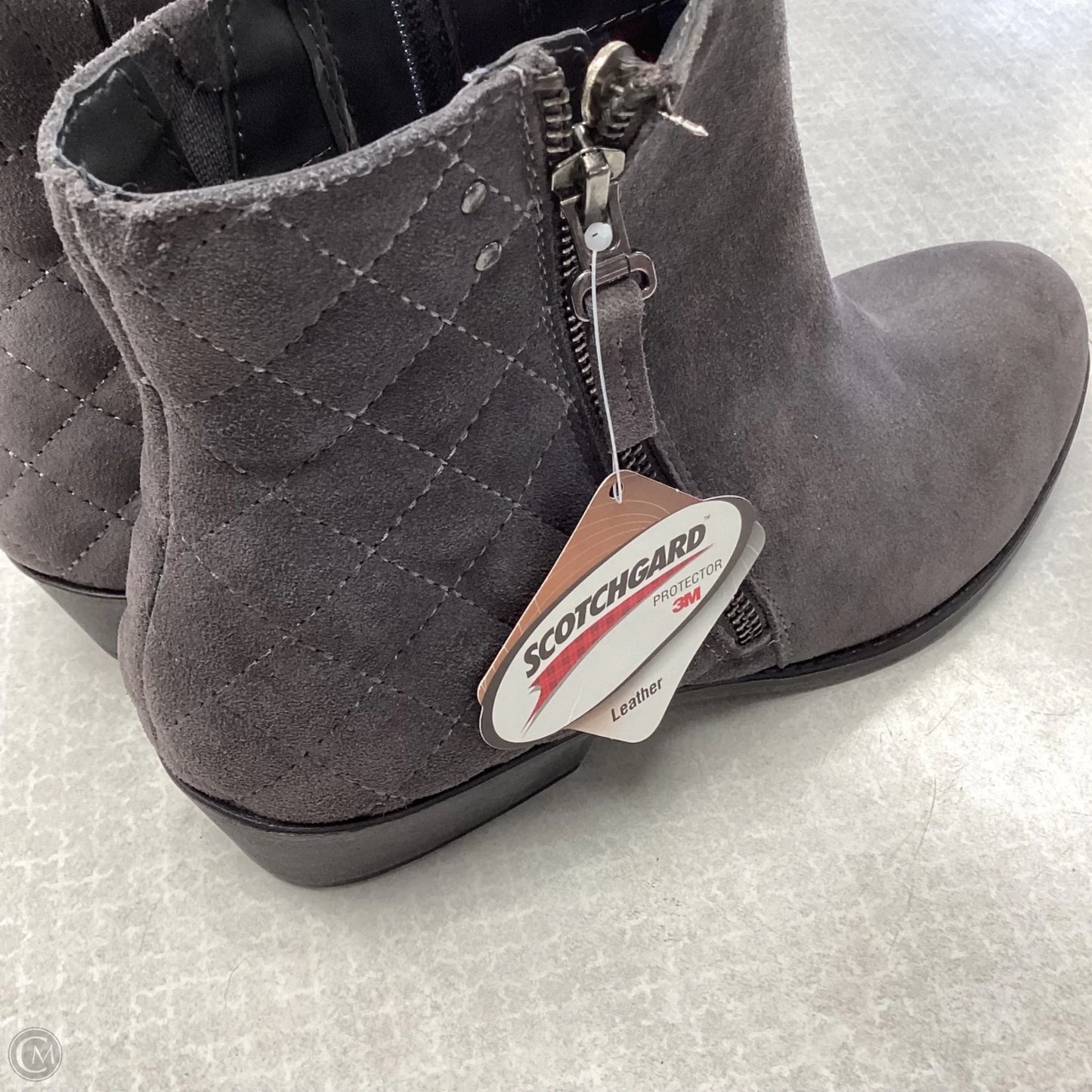 Boots Ankle Flats By White Mountain In Grey, Size: 9