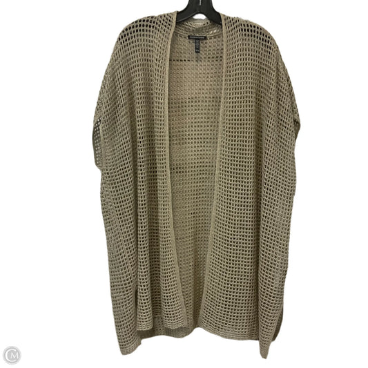Vest Sweater By Eileen Fisher In Brown, Size: Xxs/ XS