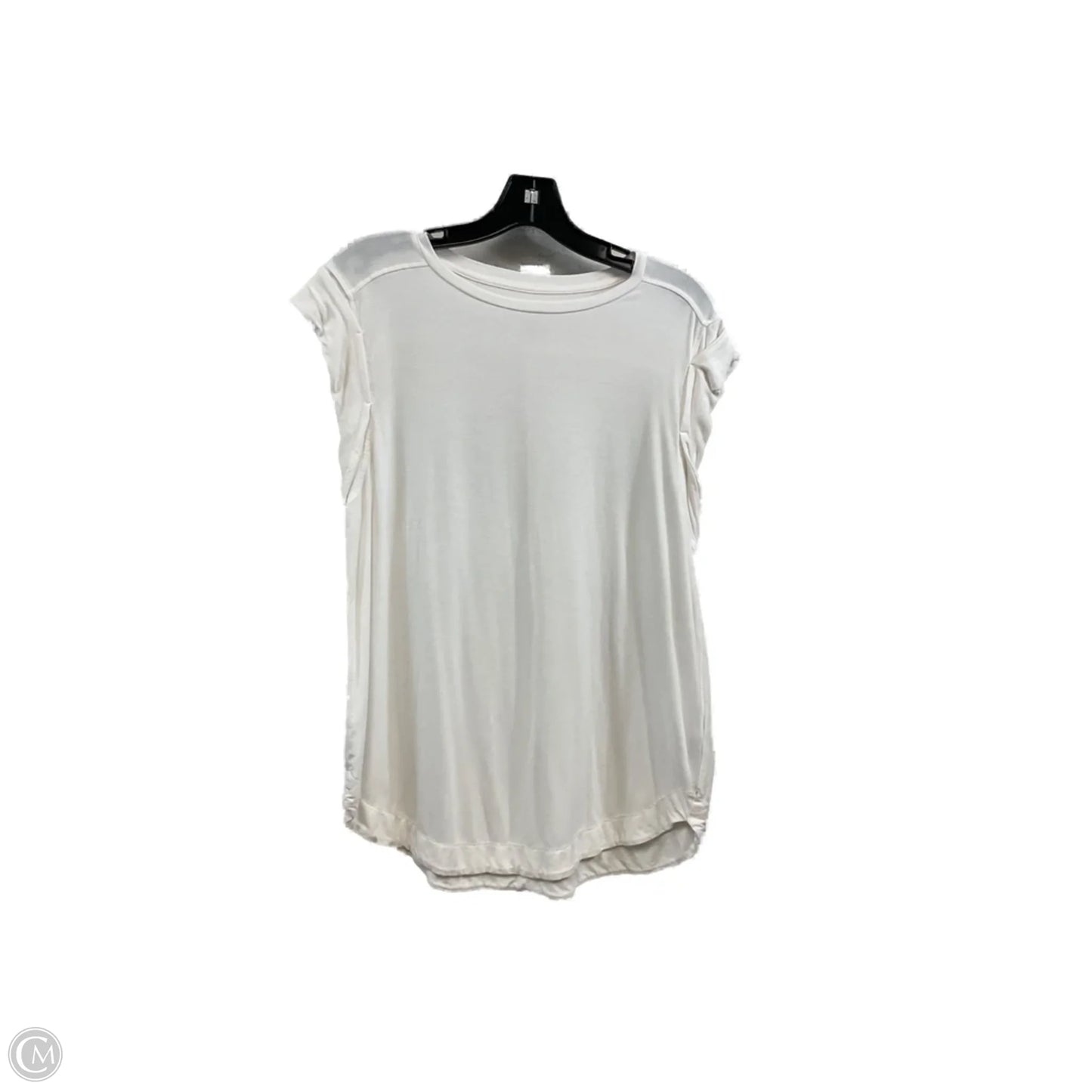 Top Short Sleeve Basic By Tavi In White, Size: M
