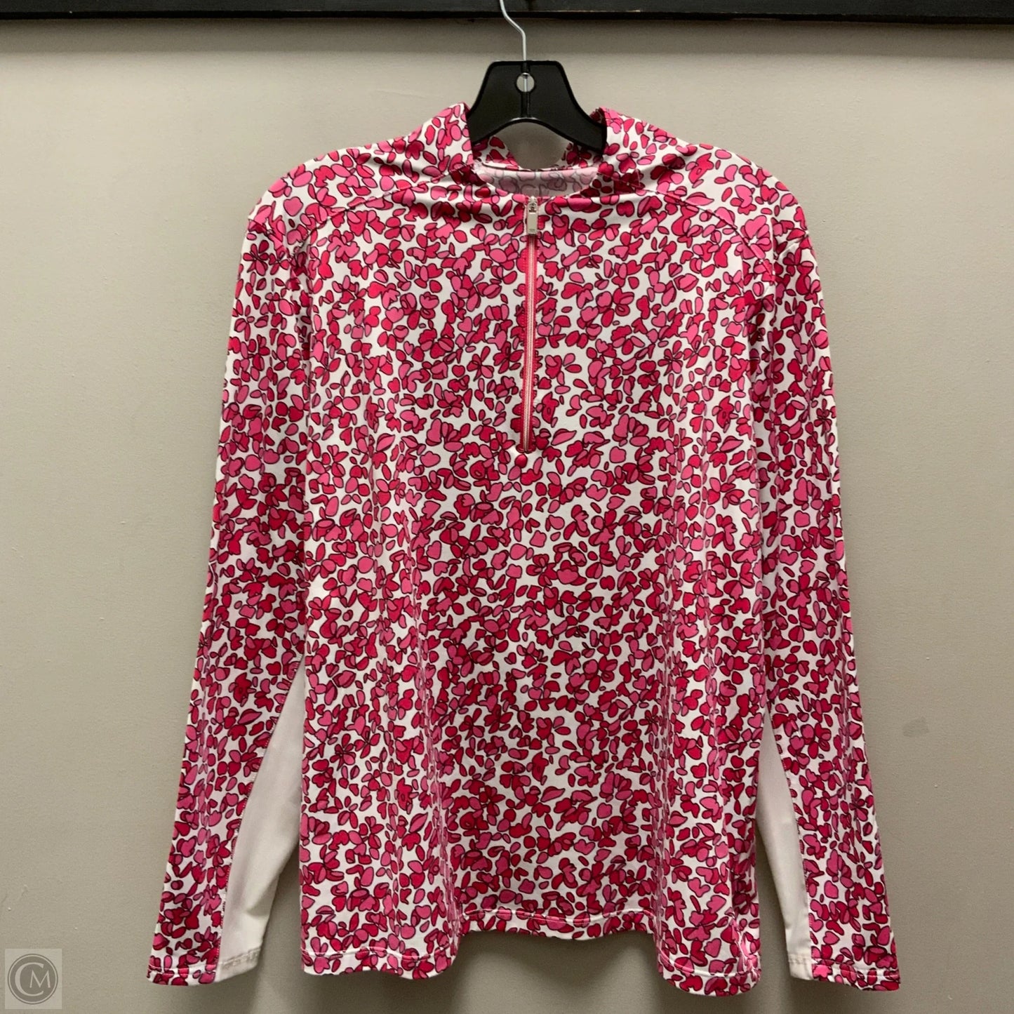 Athletic Top Long Sleeve Crewneck By Tail In Pink & Red, Size: Xl