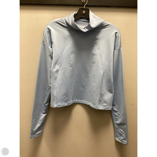 Athletic Top Long Sleeve Collar By Athleta In Blue, Size: S