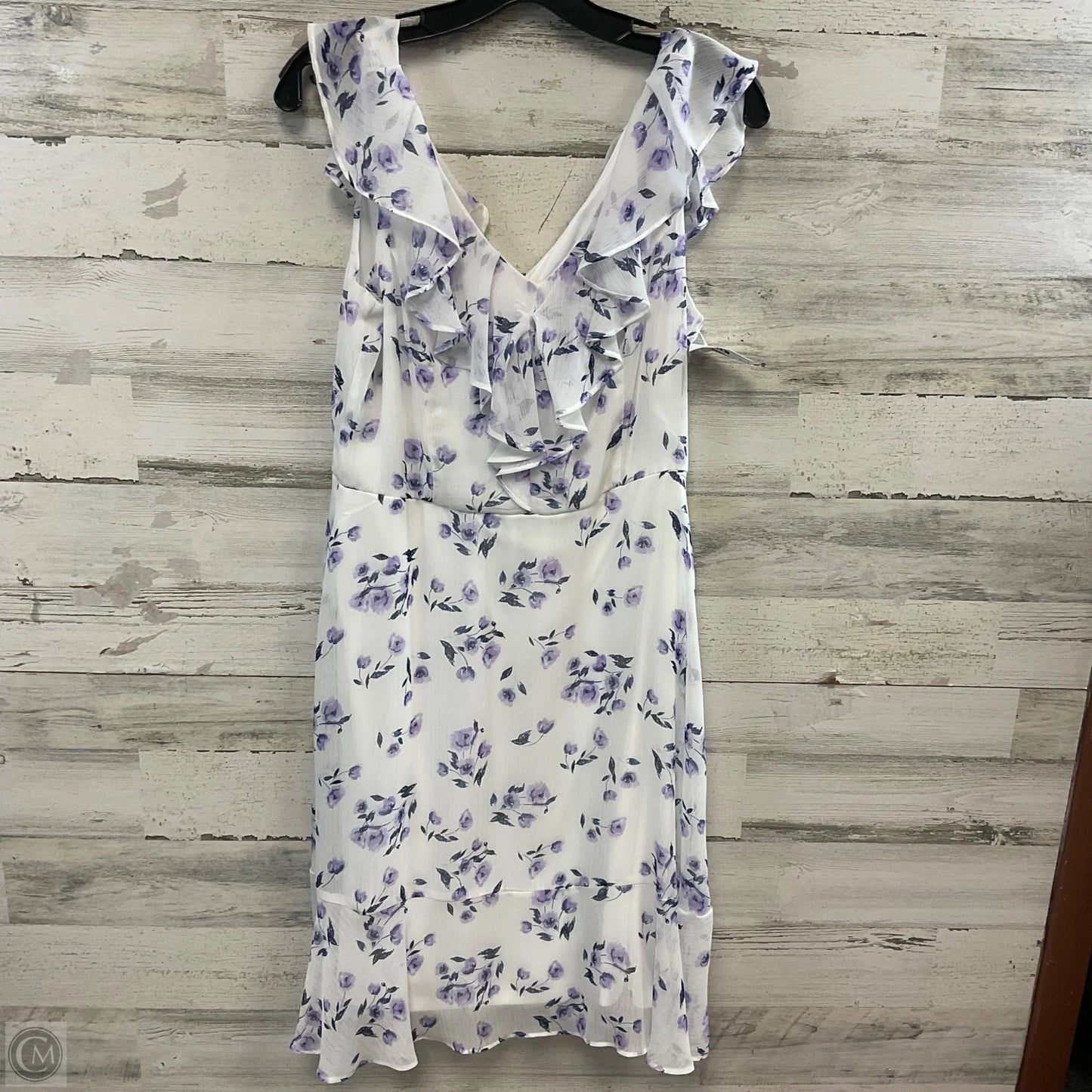 Dress Casual Short By Dkny In White, Size: M