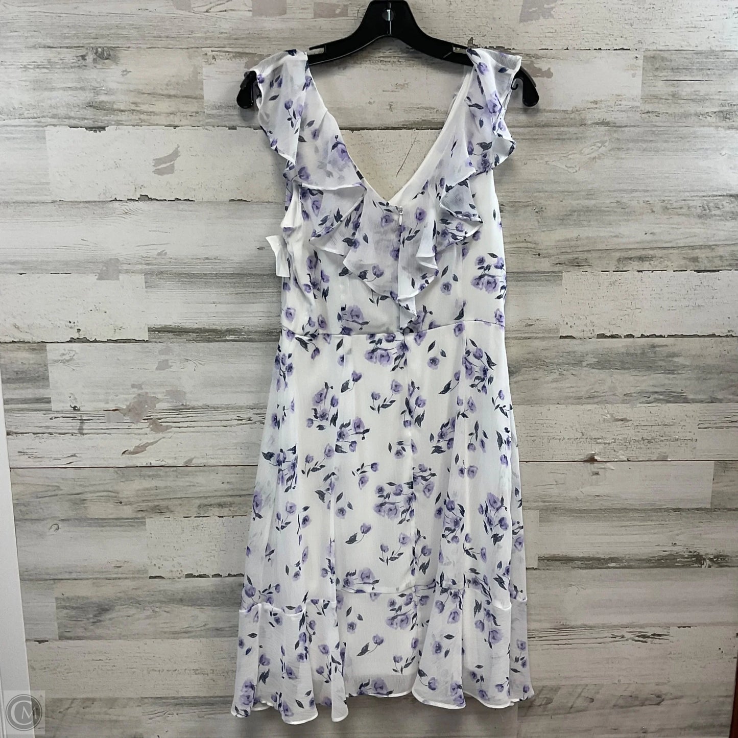 Dress Casual Short By Dkny In White, Size: M