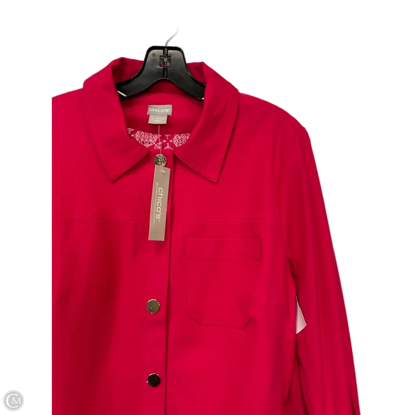Jacket Other By Chicos In Pink, Size: M