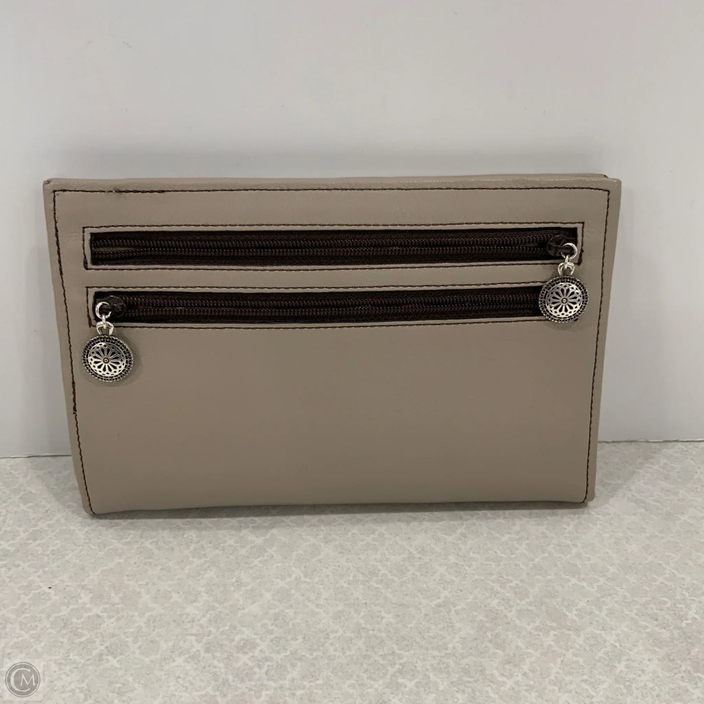 Wallet Leather By Brighton, Size: Large
