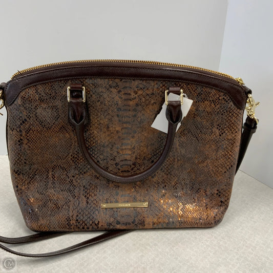 Handbag Designer By Brahmin, Size: Large