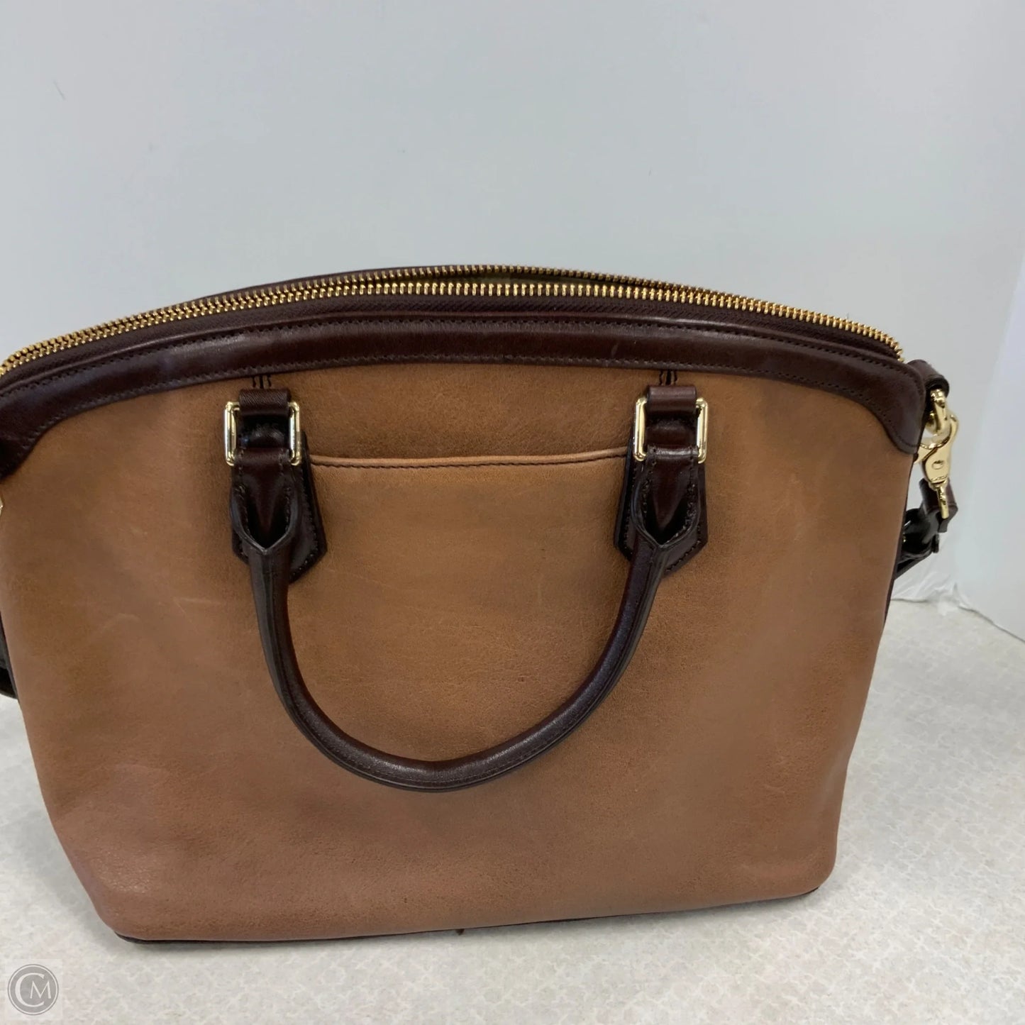 Handbag Designer By Brahmin, Size: Large