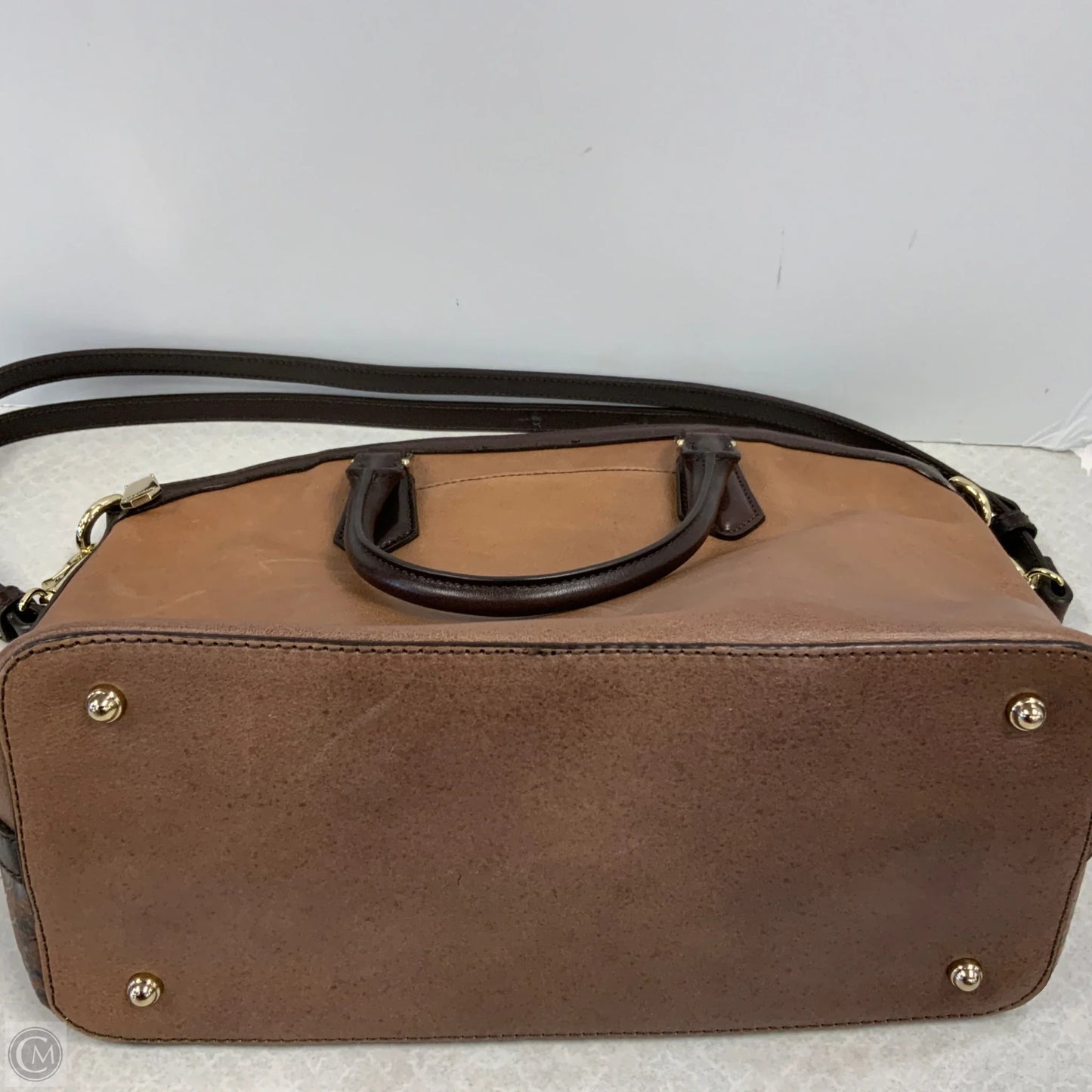 Handbag Designer By Brahmin, Size: Large