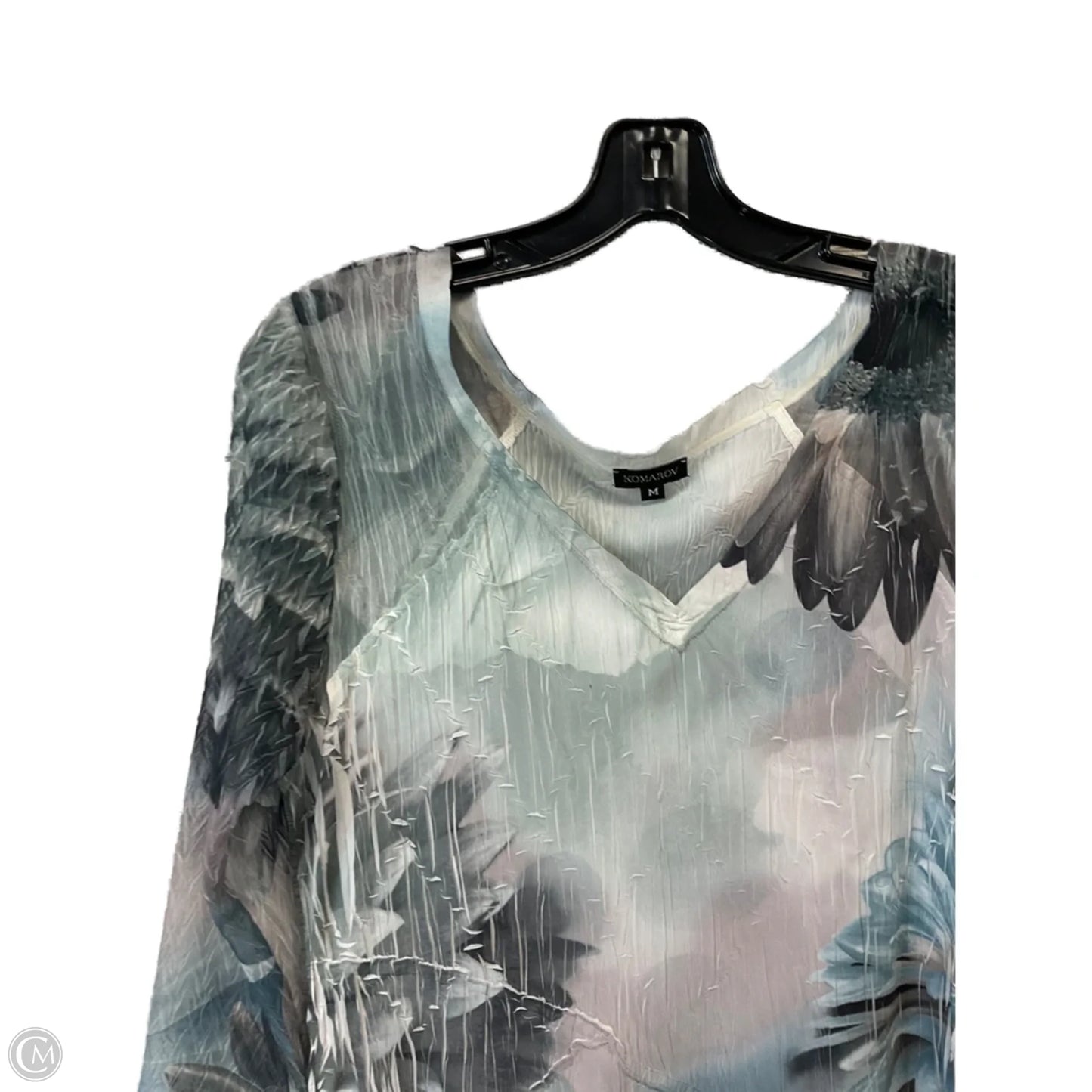Dress Casual Midi By Komarov In Grey, Size: M