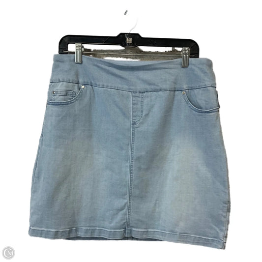 Skort By Sc & Co In Blue Denim, Size: L