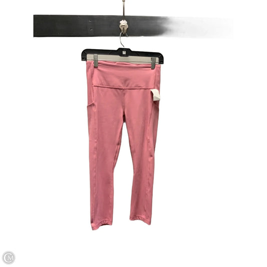 Athletic Leggings By Athleta In Pink, Size: S