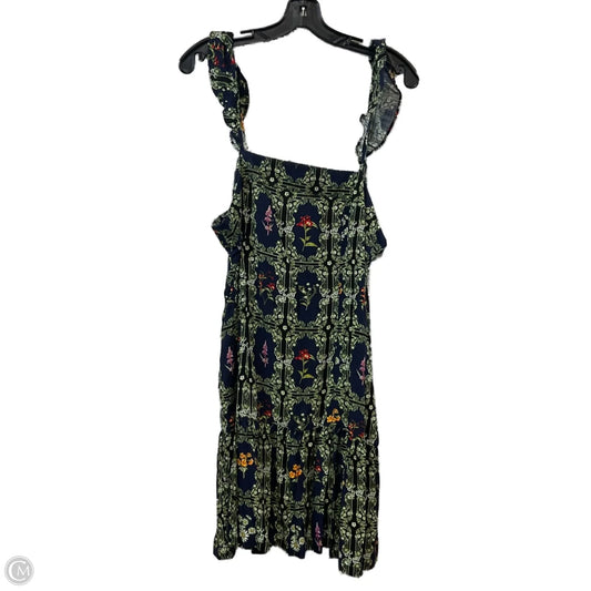 Dress Casual Short By Target-designer In Blue & Green, Size: L