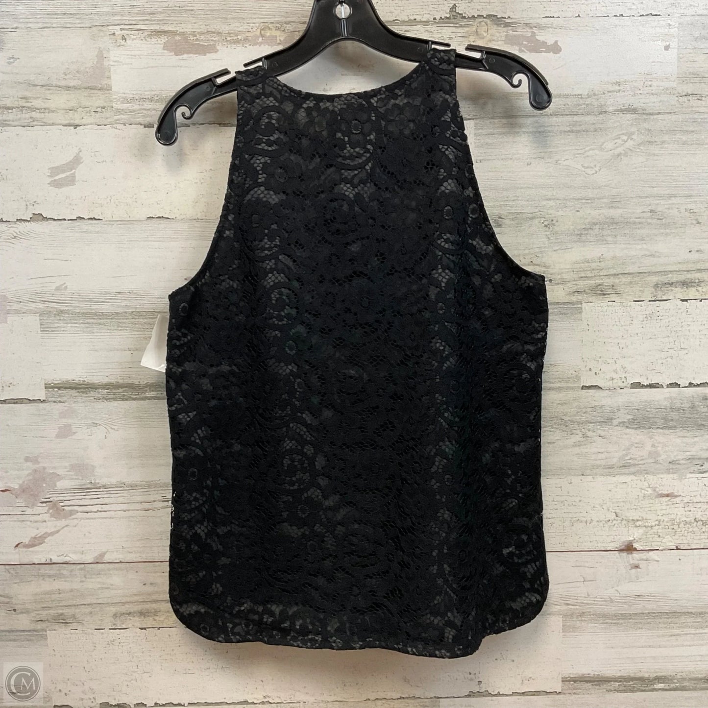 Blouse Sleeveless By J. Crew In Black, Size: S