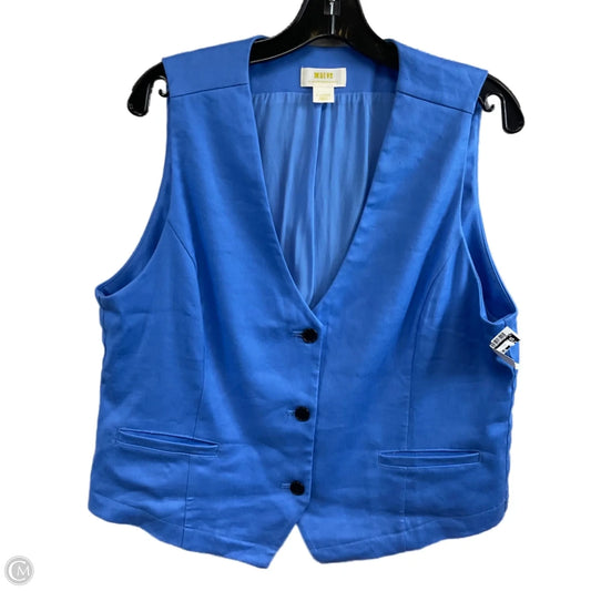 Vest Other By Maeve In Blue, Size: Xl