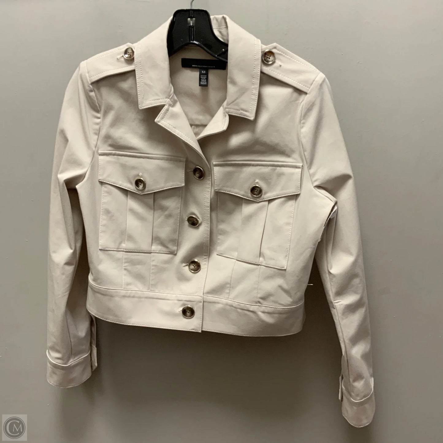 Jacket Other By White House Black Market In Grey, Size: Xs