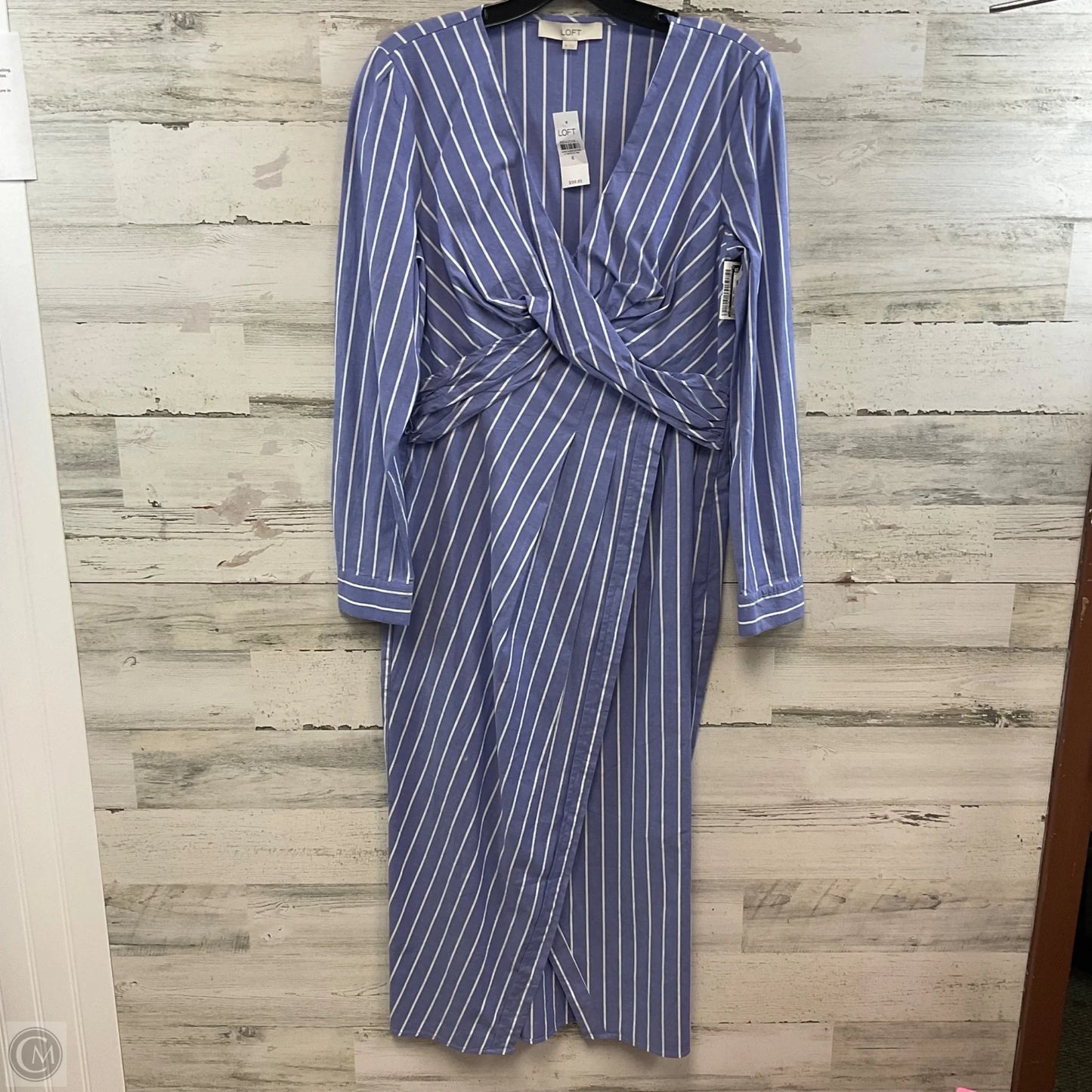 Dress Casual Maxi By Loft In Blue, Size: S